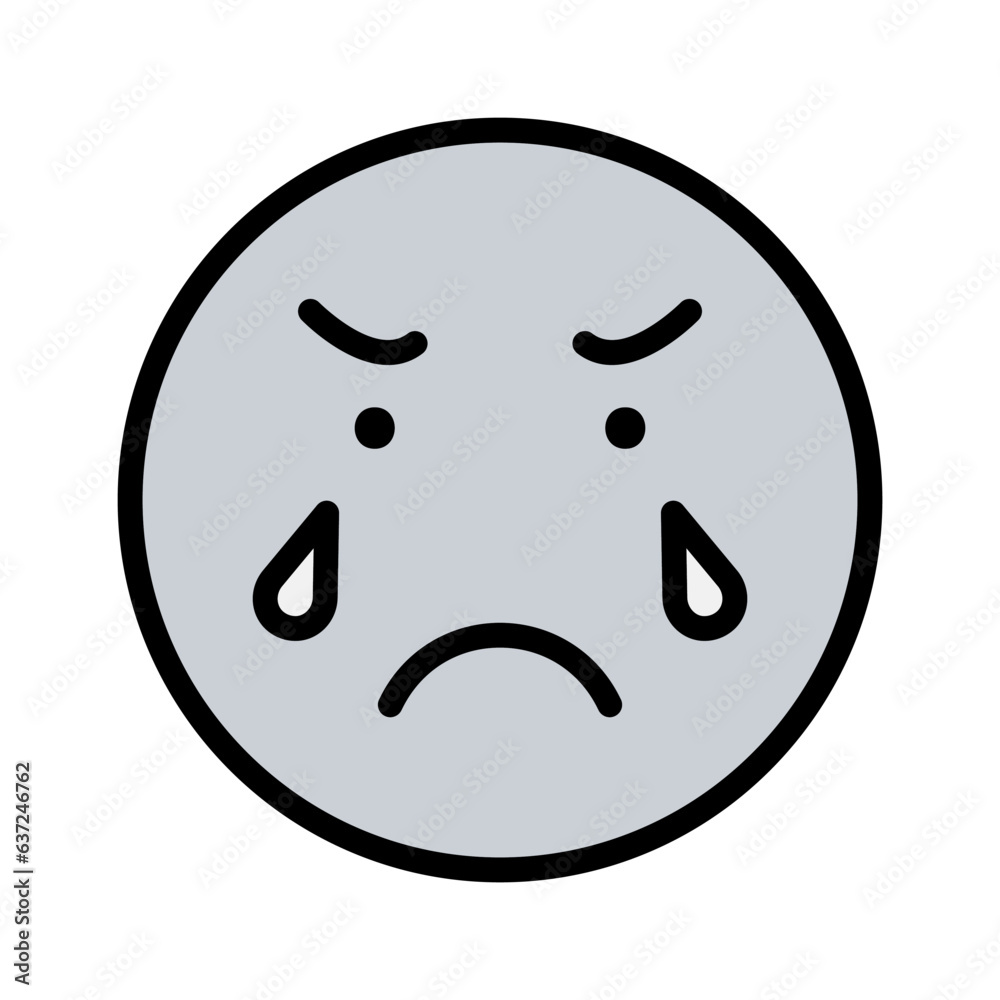 Sad icon