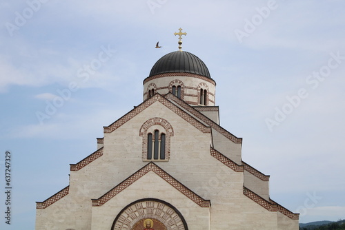 Church and sky