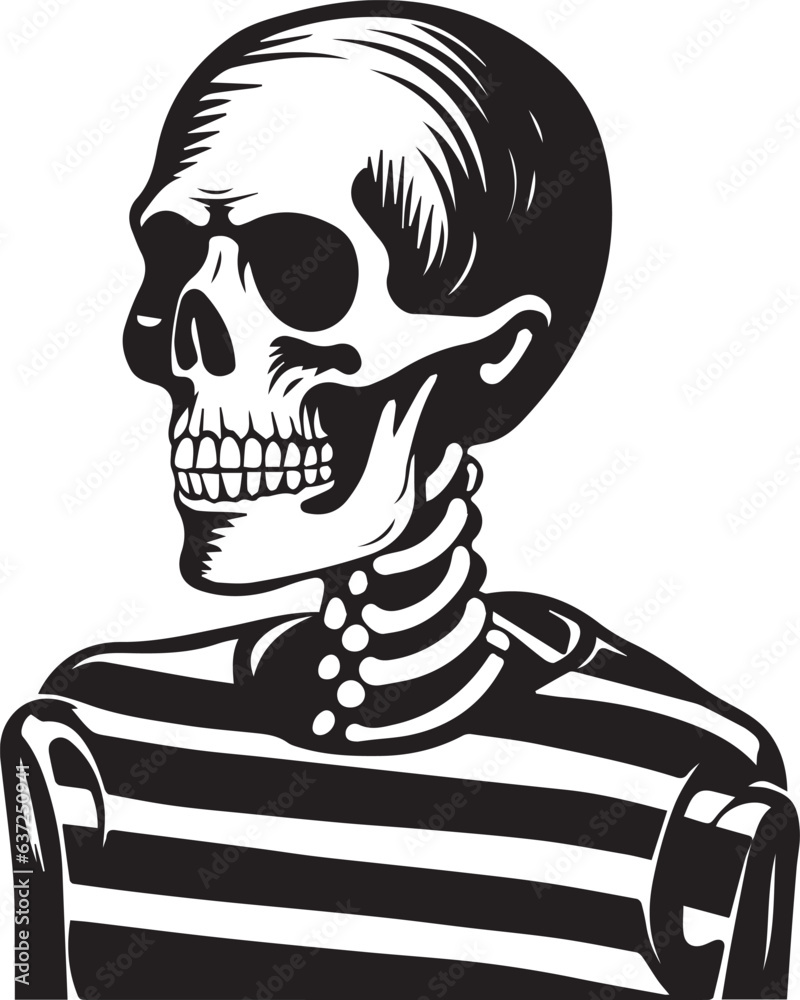 Skull, Halloween skeleton vector Illustration, SVG Skull, Halloween skeleton vector Illustration, SVG
