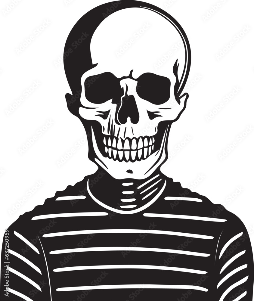 Skull Halloween Skeleton Vector Illustration Svg Stock Vector Adobe Skull Halloween Skeleton Vector Illustration Svg Stock Vector Adobe