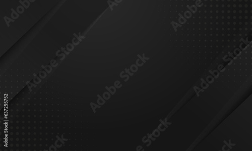 Abstract Beautiful Black Background With Dots and Diagonal Lines