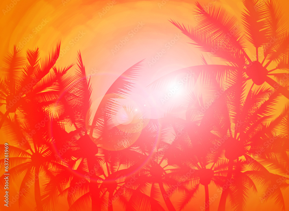Palm Trees Background