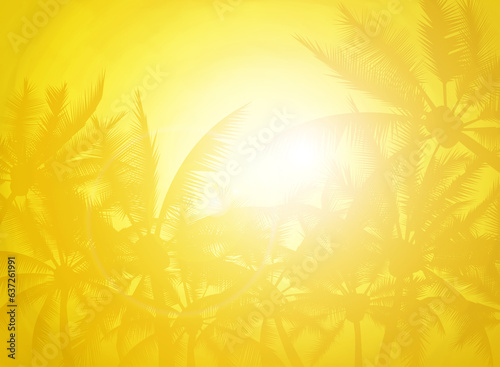 Wallpaper Mural Palm Trees Background Torontodigital.ca