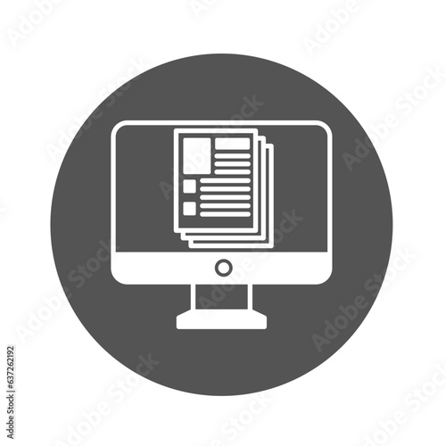 Article Vector icon which can easily modify or edit     © Design Linker