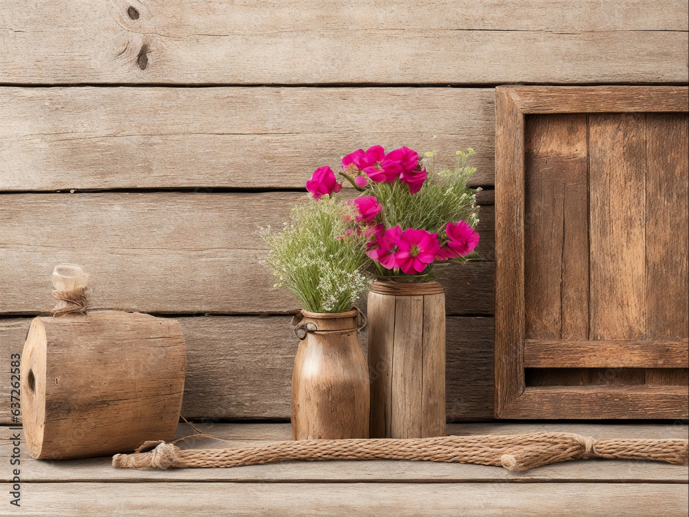 Beauty Antique Wood Background