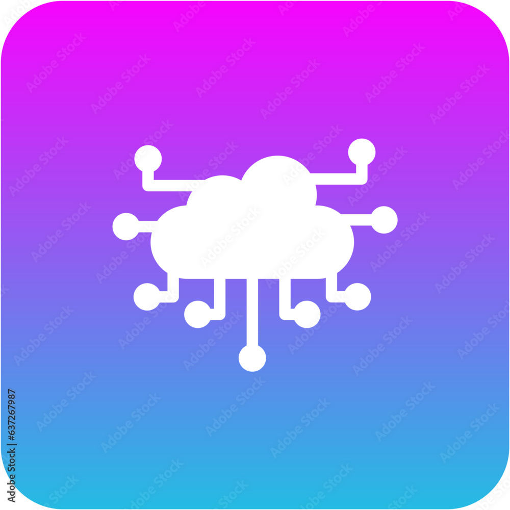 Cloud Computing Icon