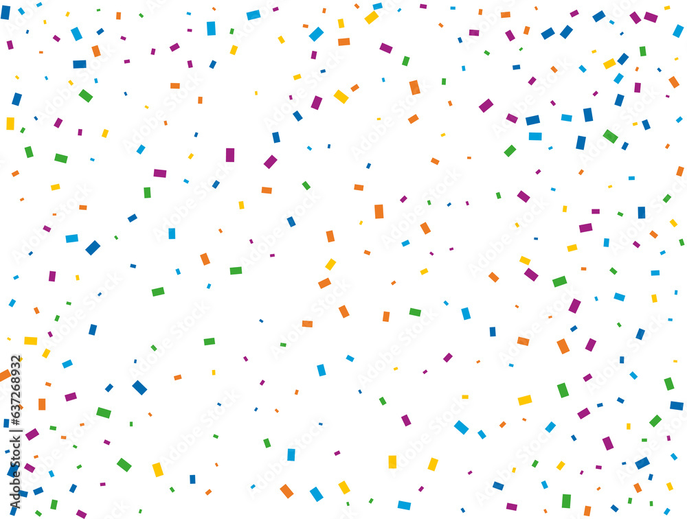 Birthday Rectangular Confetti. Light Rainbow glitter confetti background. Colored festive texture. Birthday Rectangular Confetti. Light Rainbow glitter confetti background. Colored festive texture.