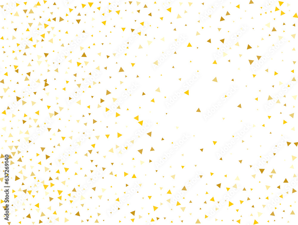 Luxury Gold Triangular Confetti Background. Vector illustration Luxury Gold Triangular Confetti Background. Vector illustration