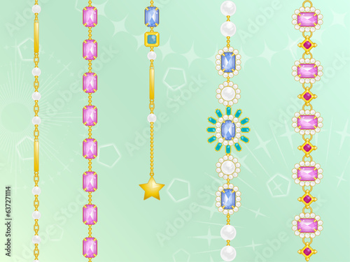 キラキラジュエリーの盛り合わせその2
