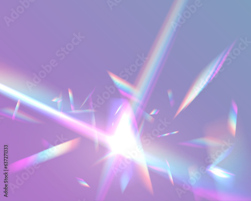 Ethereal Overlay crystal light refraction pattern for adding effects to background layouts. Background material Reflection of light Glitter.