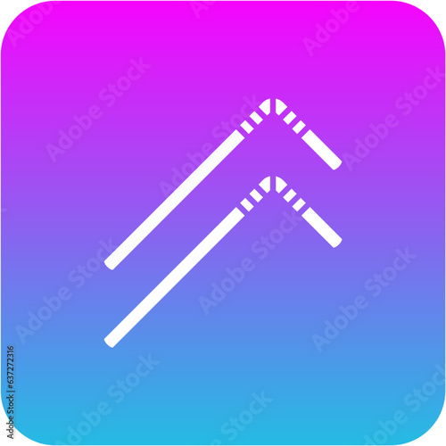 Plastic Straw Icon