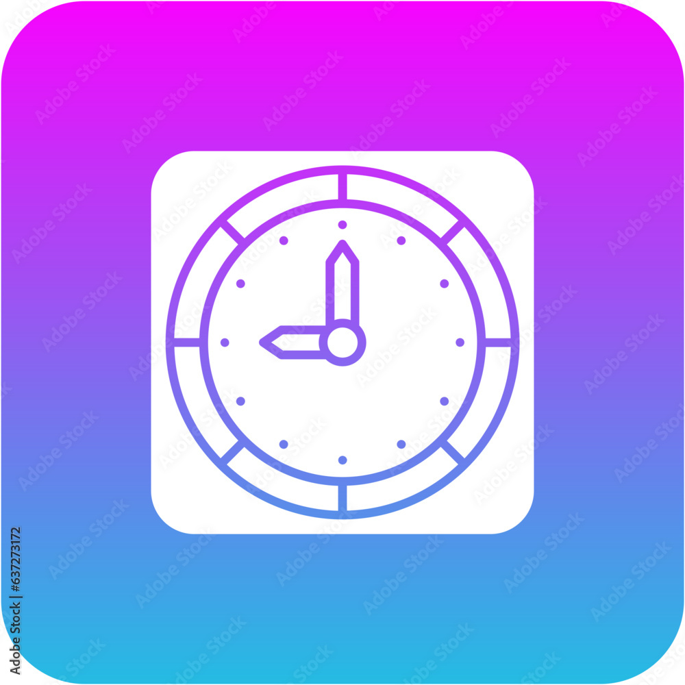 Wall Clock Icon Wall Clock Icon