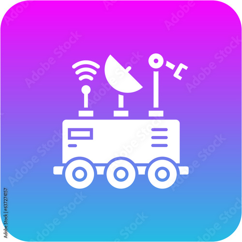 Mars Rover Icon
