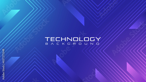 Abstract modern technology background with stripes. vector illustration