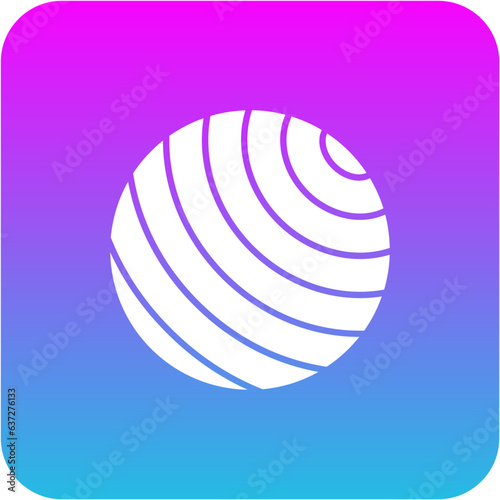 Gym Ball Icon