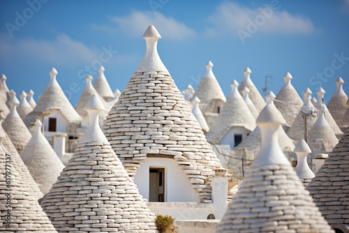 The trulli of Alberobello, Puglia photo