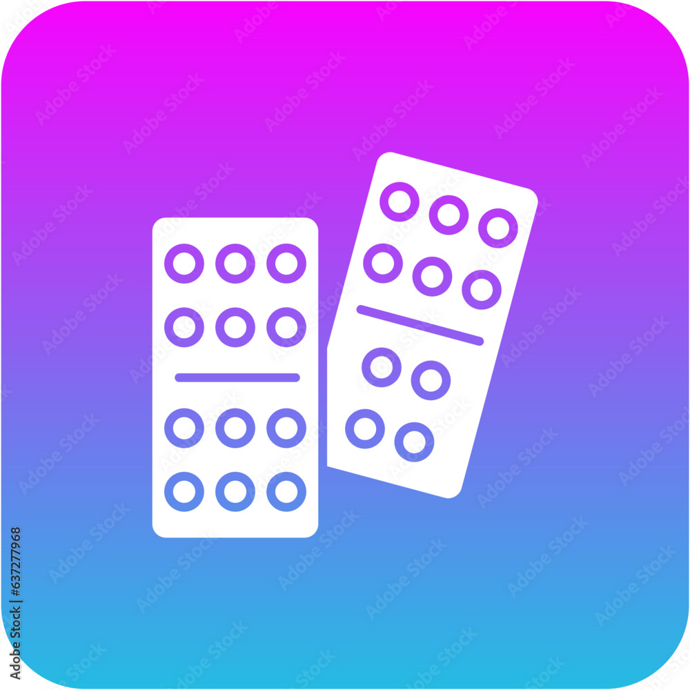 Dominoes Icon Dominoes Icon