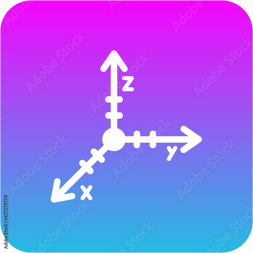 Coordinate Axis Icon