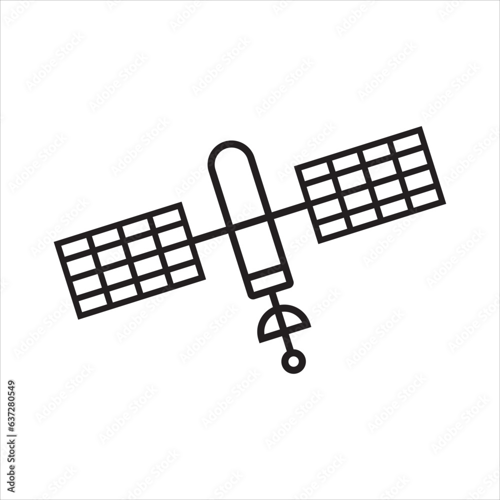 satellite icon vector illustration symbol satellite icon vector illustration symbol