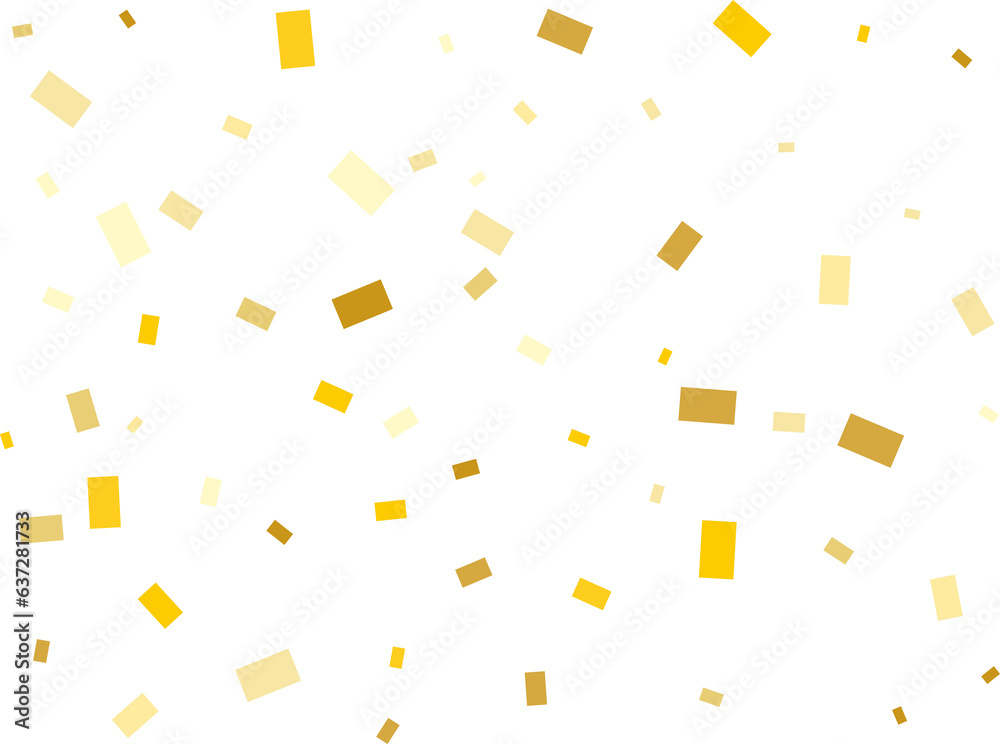Golden Rectangle Confetti.