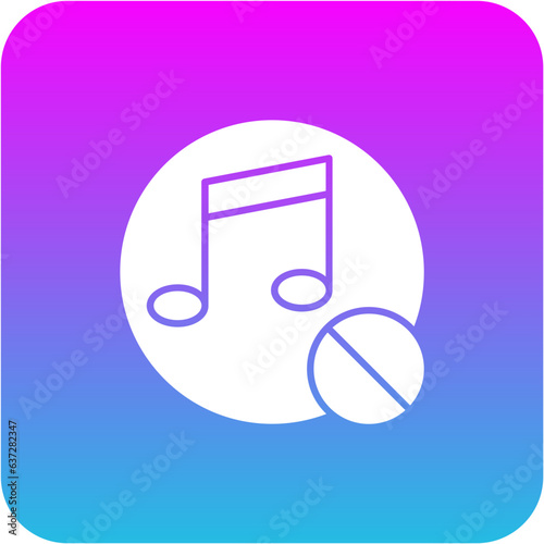 No Music Icon