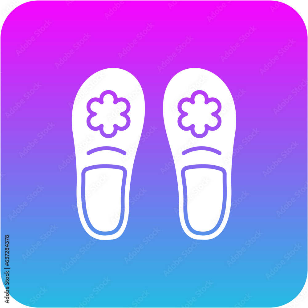 Slippers Icon Slippers Icon