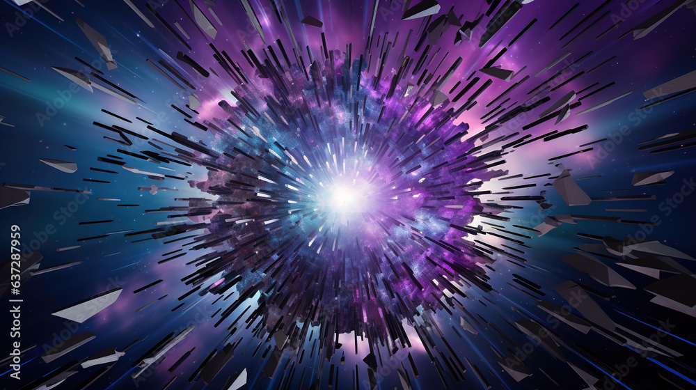 abstract light background central focused. Generative Ai abstract light background central focused. Generative Ai