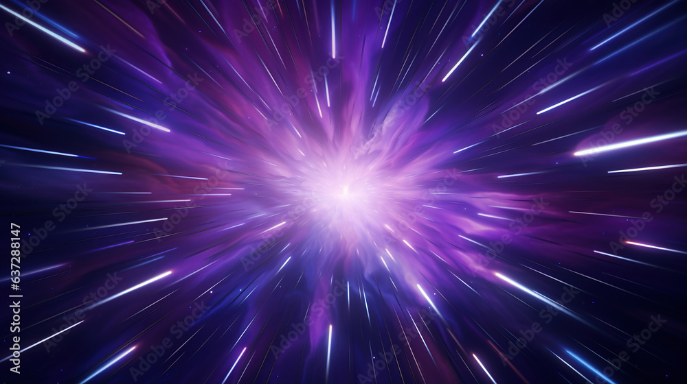 Naklejka premium abstract light background central focused. Generative Ai