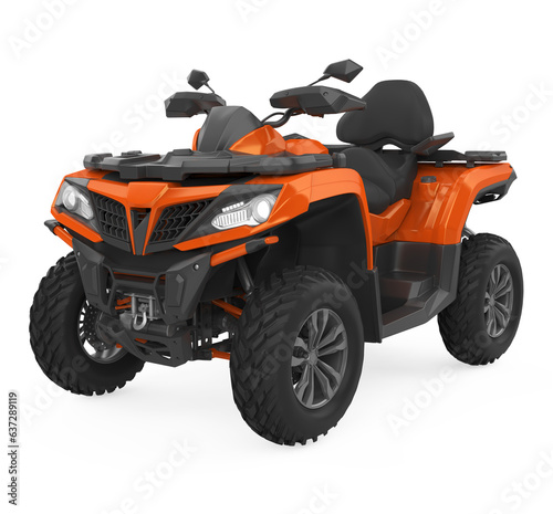 All-Terrain Vehicle Isolated photo