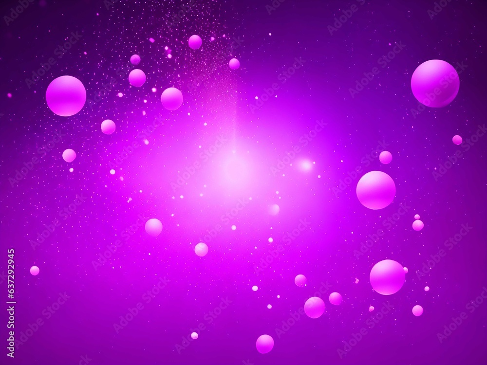 Obraz premium gradient violet glowing particles background