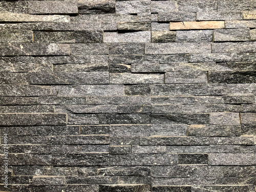 Granite textured wallpaper, Stone wall structure interior design pattern.