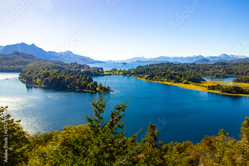 Bariloche beautiful views, landscapes, mountains and lakes Patagonia Argentina © Stella Kou