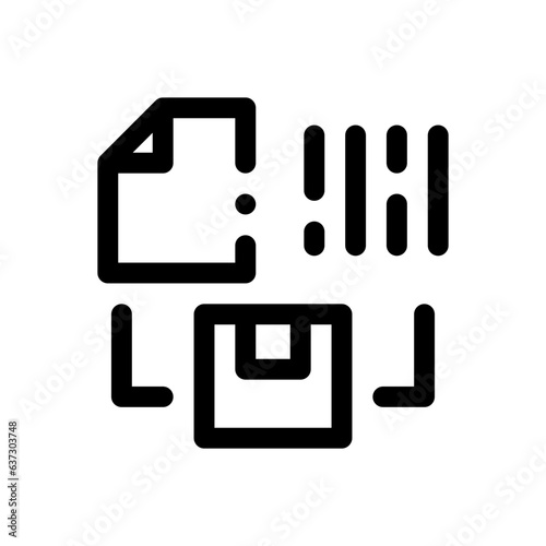 shipment line icon
