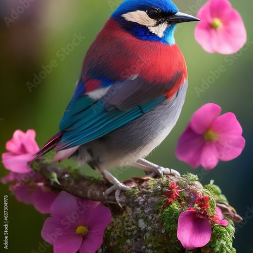 nice and beautiful bird