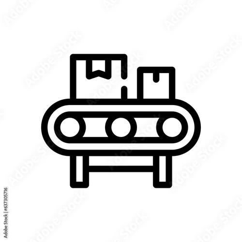 conveyor line icon