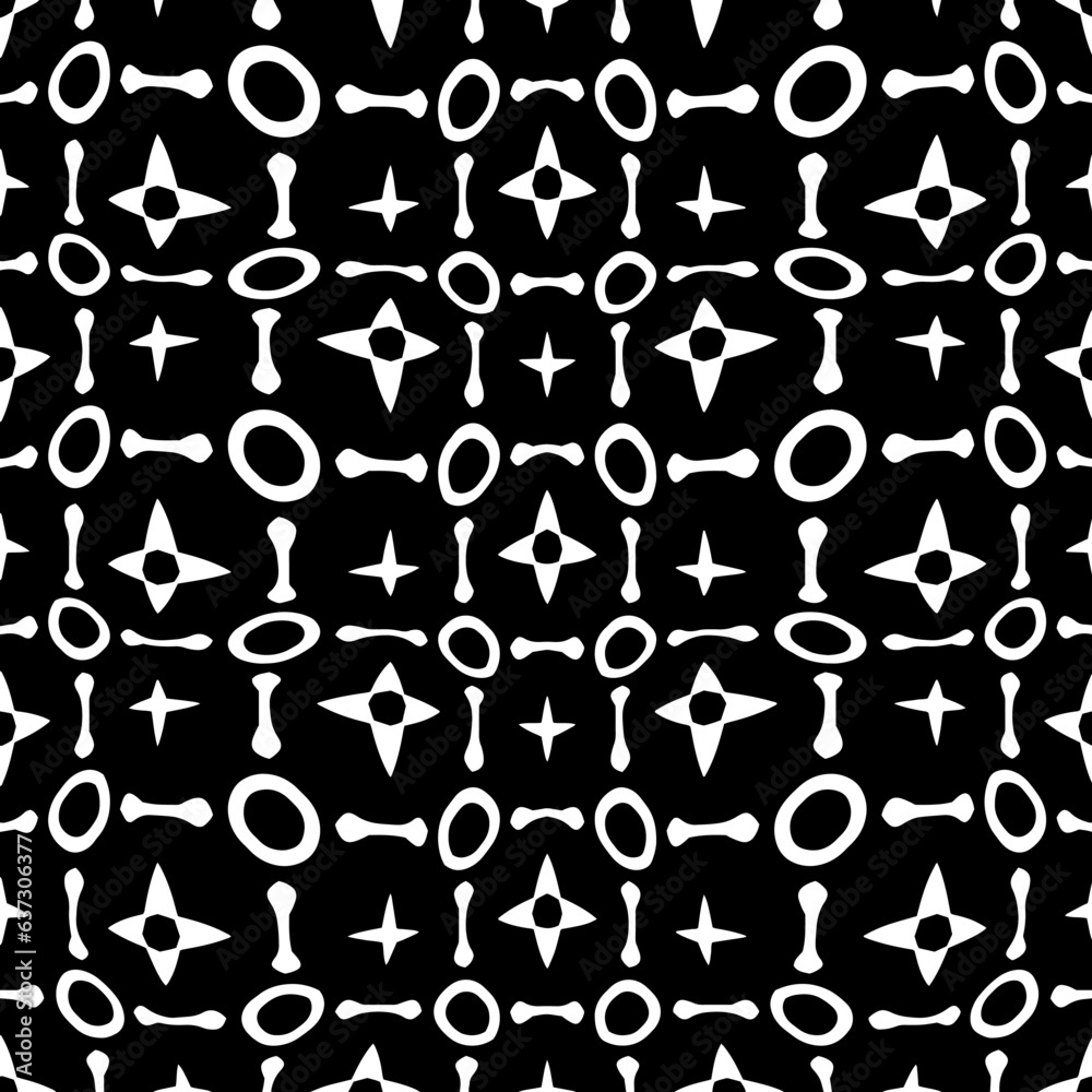 White background with black pattern. Seamless texture for fashion, textile design, on wall paper, wrapping paper, fabrics and home decor. Simple repeat pattern. White background with black pattern. Seamless texture for fashion, textile design, on wall paper, wrapping paper, fabrics and home decor. Simple repeat pattern.