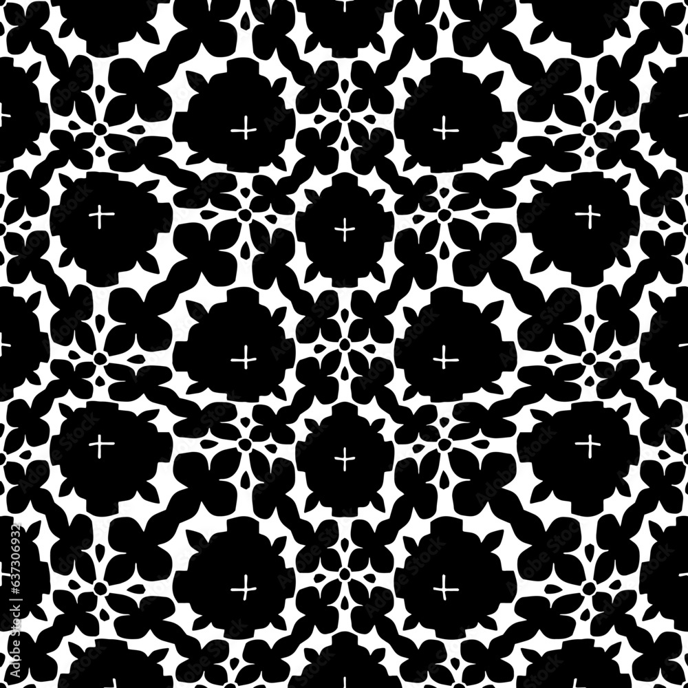 White background with black pattern. Seamless texture for fashion, textile design, on wall paper, wrapping paper, fabrics and home decor. Simple repeat pattern. White background with black pattern. Seamless texture for fashion, textile design, on wall paper, wrapping paper, fabrics and home decor. Simple repeat pattern.