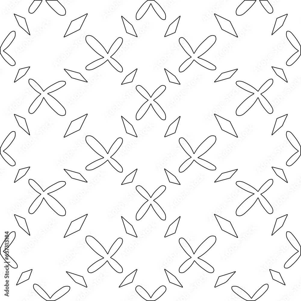 Stylish texture with figures from lines.Abstract geometric black and white pattern for web page, textures, card, poster, fabric, textile. Monochrome graphic repeating design. Stylish texture with figures from lines.Abstract geometric black and white pattern for web page, textures, card, poster, fabric, textile. Monochrome graphic repeating design.