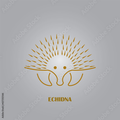 echidna logo design