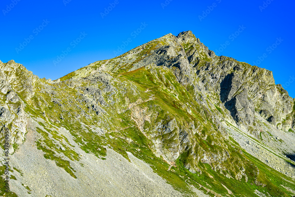 The Koprovsky Stit in the High Tatras, Carpathian Mountains. The Koprovsky Stit in the High Tatras, Carpathian Mountains.