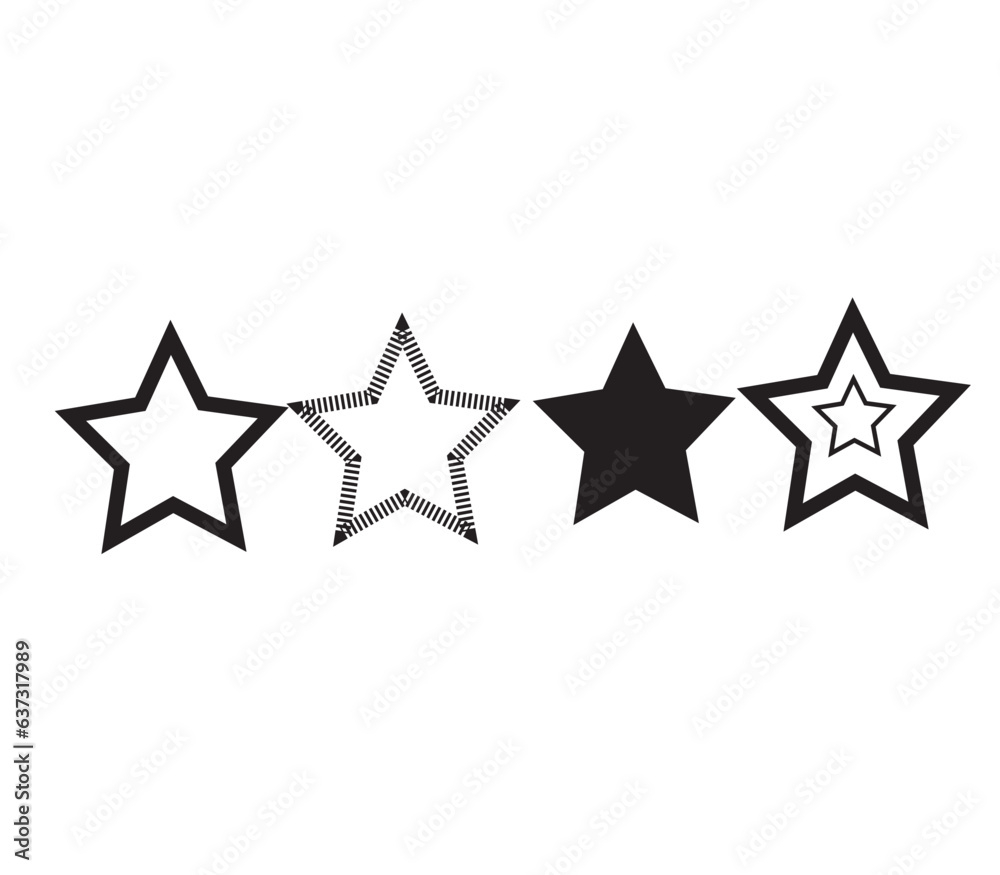 star on white