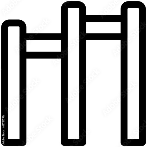 pull up bar icon