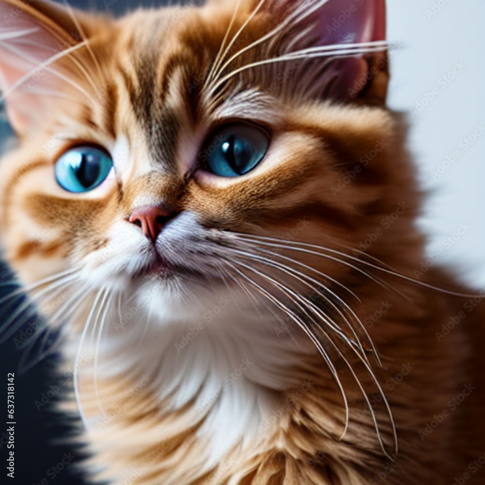 Ginger cat.