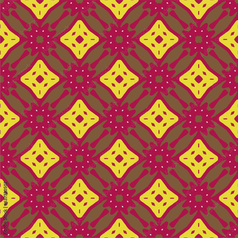 Ornament in ethnic style.Seamless pattern with abstract shapes. Repeat design for fashion, textile design, on wall paper, wrapping paper, fabrics and home decor. Ornament in ethnic style.Seamless pattern with abstract shapes. Repeat design for fashion, textile design, on wall paper, wrapping paper, fabrics and home decor.