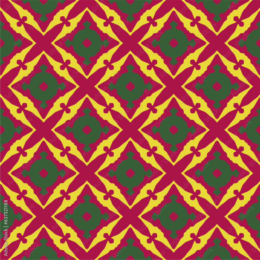Ornament in ethnic style.Seamless pattern with abstract shapes. Repeat design for fashion, textile design, on wall paper, wrapping paper, fabrics and home decor. Ornament in ethnic style.Seamless pattern with abstract shapes. Repeat design for fashion, textile design, on wall paper, wrapping paper, fabrics and home decor.