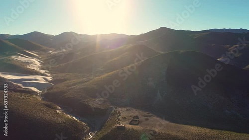 Tulipanes y paisajes en Catamarca, Argentina 