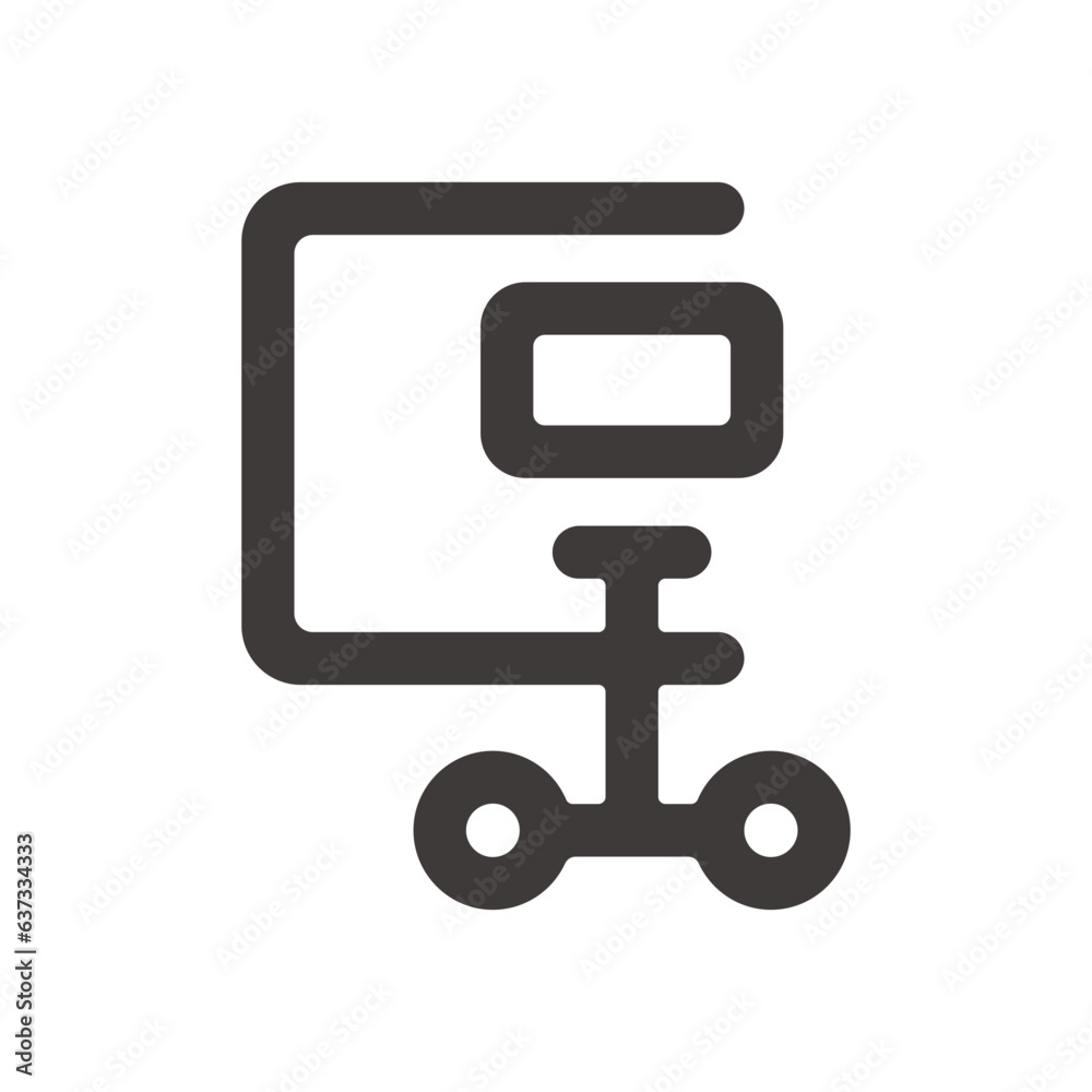 Fototapeta premium チラシ・広告の情報を分かりやすく伝える、シンプルでフラットな、圧縮を表すイラスト1。アプリなどのボタンにも。