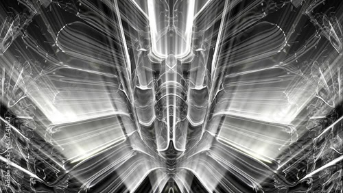 Black Red Rays Ghost Art Abstraction motion background VJ Loop photo