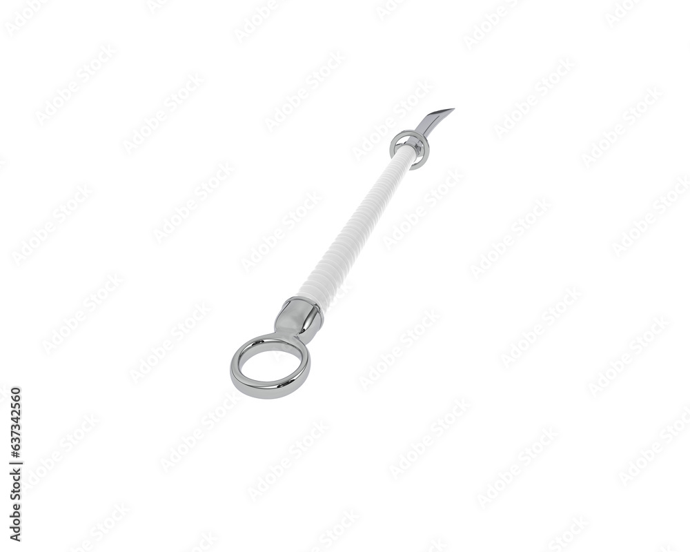 Medieval weapon isolated on transparent background. 3d rendering - illustration Medieval weapon isolated on transparent background. 3d rendering - illustration