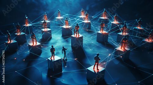 peer to peer network global communication